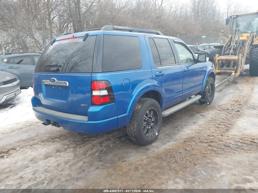 Vin: 1fmeu7de4au1a7639, lot: 44352831, ford explorer xlt 20104