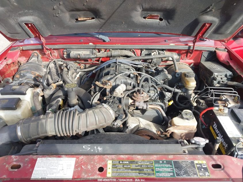 2004 Ford Ranger Xlt VIN: 1FTZR15E94TA09940 Lot: 43857316