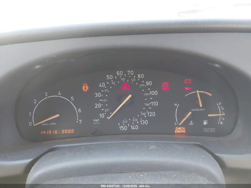 1997 Saab 900 Se VIN: YS3DF35N0V2037432 Lot: 43857320