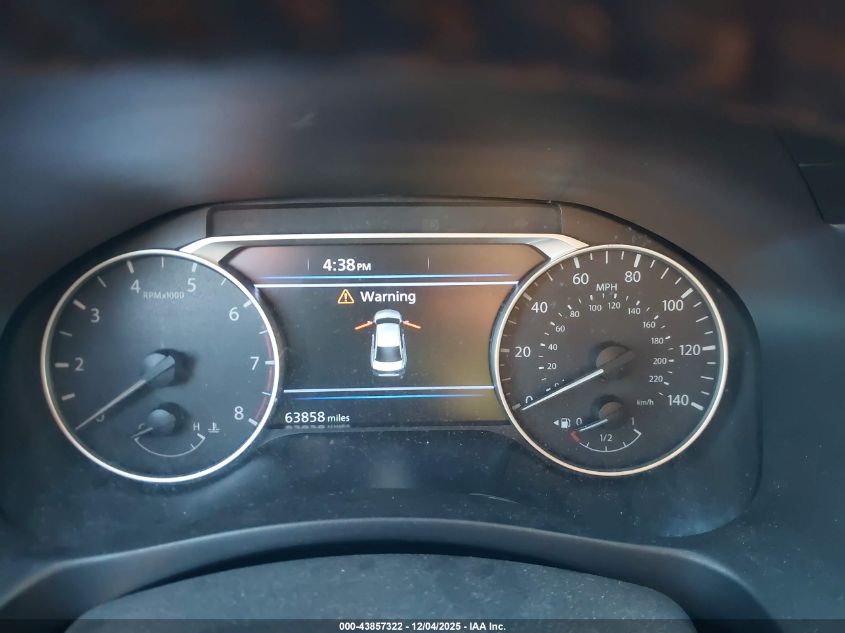 2019 Nissan Altima 2.5 Sv VIN: 1N4BL4DW3KN328515 Lot: 43857322