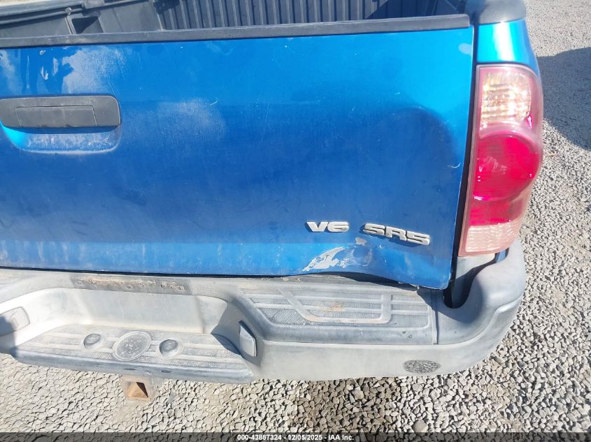 2006 Toyota Tacoma Base V6 VIN: 5TEUU42N86Z195957 Lot: 43857324