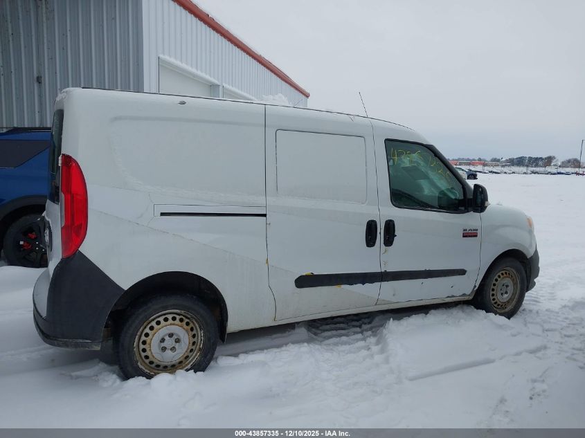 2019 Ram Promaster City Tradesman VIN: ZFBHRFAB4K6M90196 Lot: 43857335