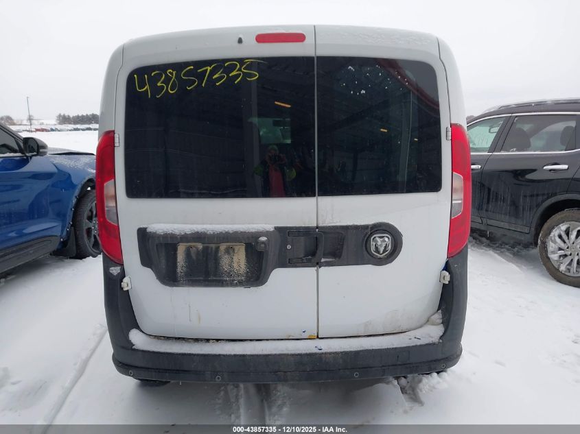 2019 Ram Promaster City Tradesman VIN: ZFBHRFAB4K6M90196 Lot: 43857335