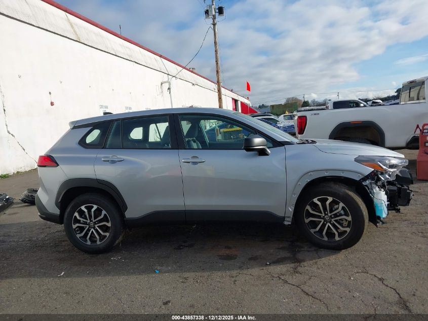2025 Toyota Corolla Cross Hybrid S VIN: 7MUFBABG8SV074678 Lot: 43857338