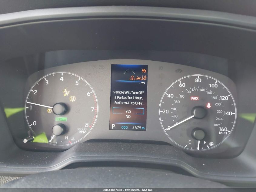 2025 Toyota Corolla Cross Hybrid S VIN: 7MUFBABG8SV074678 Lot: 43857338