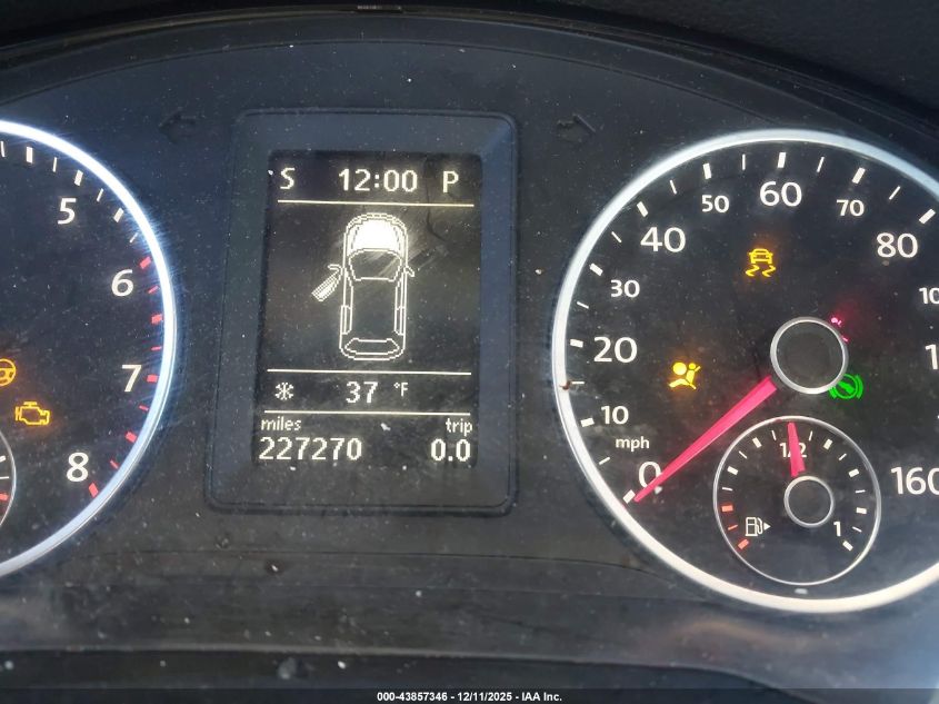 2010 Volkswagen Tiguan Se VIN: WVGAV7AX5AW001522 Lot: 43857346