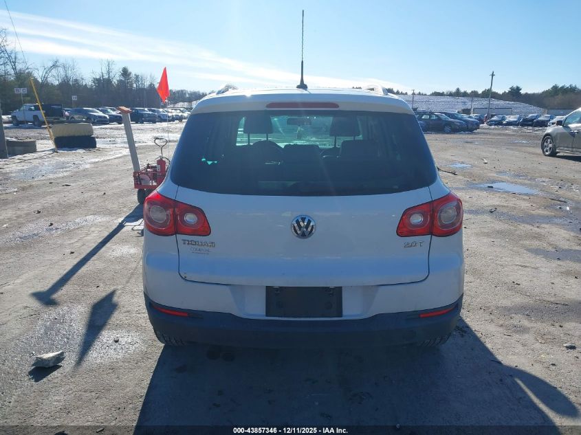2010 Volkswagen Tiguan Se VIN: WVGAV7AX5AW001522 Lot: 43857346