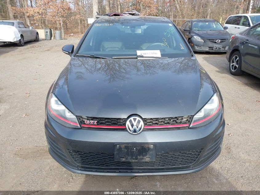2017 Volkswagen Golf Gti Autobahn 4-Door/S 4-Door/Se 4-Door/Sport 4-Door VIN: 3VW547AU9HM025988 Lot: 43857356