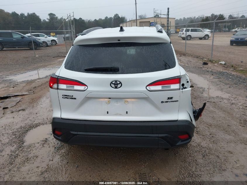 2025 Toyota Corolla Cross Hybrid Se VIN: 7MUFBABG3SV075026 Lot: 43857361
