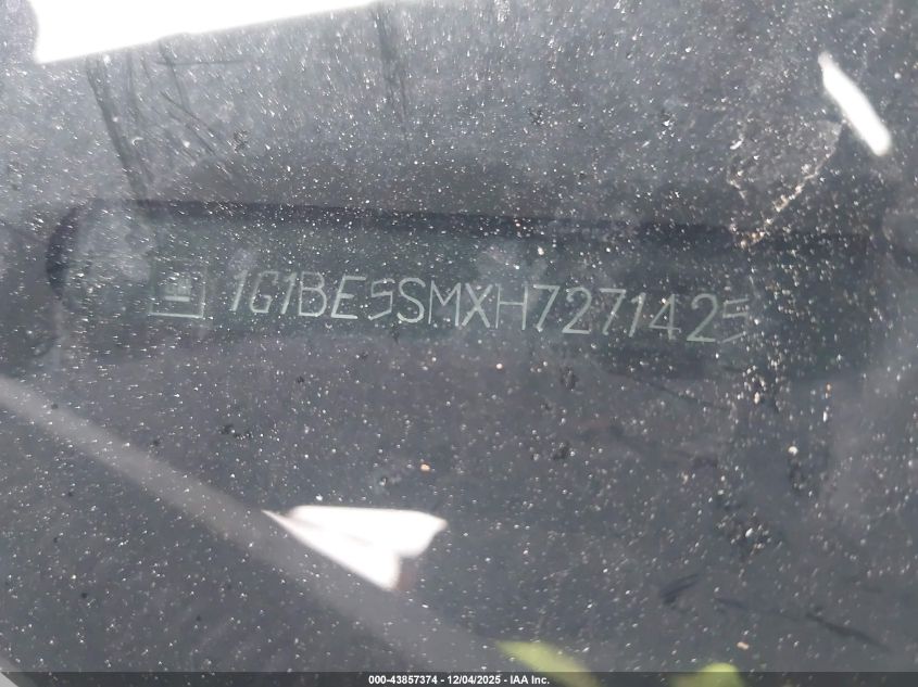 2017 Chevrolet Cruze Lt Auto VIN: 1G1BE5SMXH7271425 Lot: 43857374