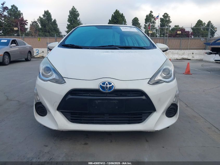 2015 Toyota Prius C Two VIN: JTDKDTB3XF1104214 Lot: 43857412