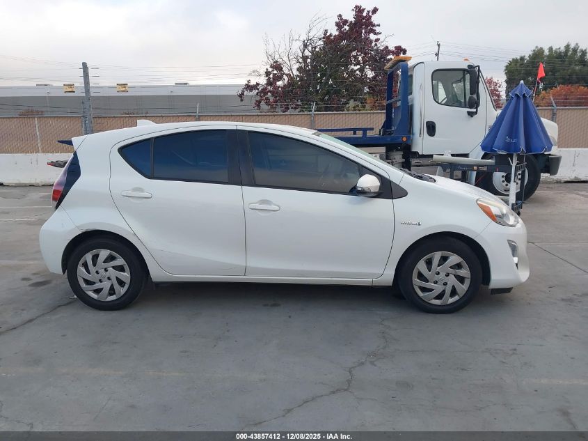 2015 Toyota Prius C Two VIN: JTDKDTB3XF1104214 Lot: 43857412