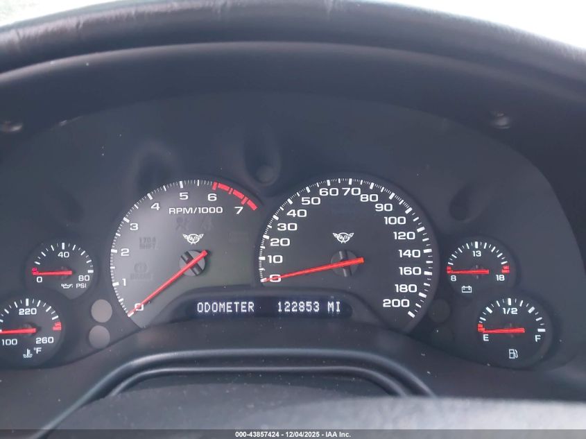 1999 Chevrolet Corvette VIN: 1G1YY22G4X5121377 Lot: 43857424