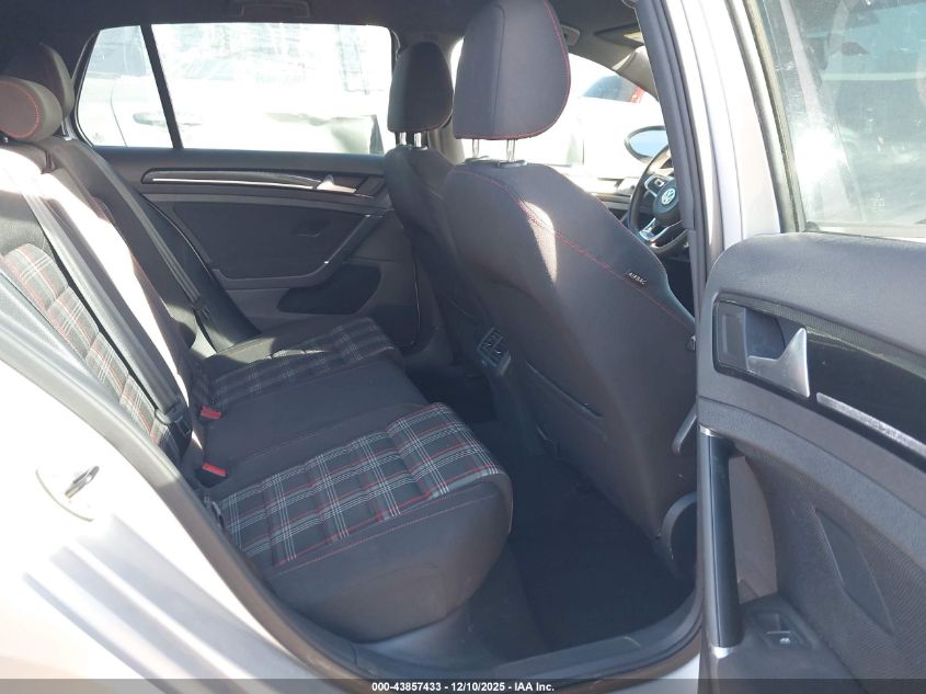 2016 Volkswagen Golf Gti S 4-Door VIN: 3VW4T7AU5GM020039 Lot: 43857433