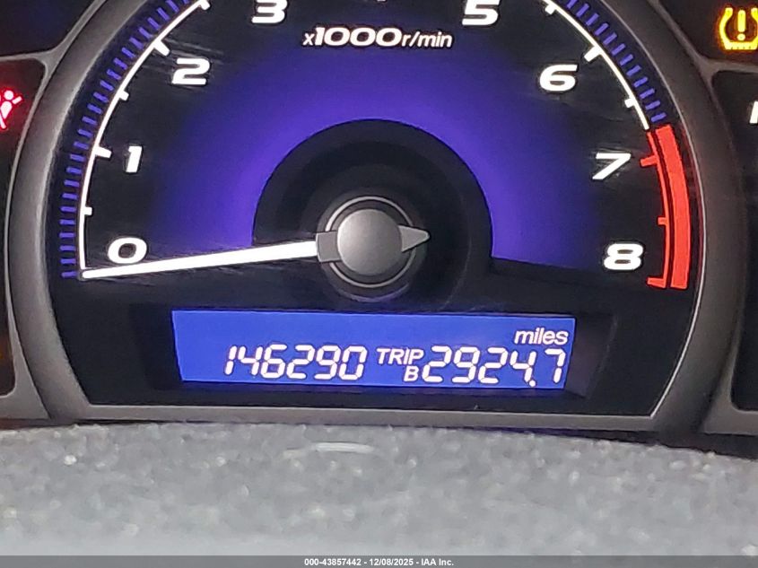 2008 Honda Civic Lx VIN: 1HGFA16588L059955 Lot: 43857442