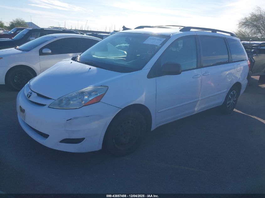 2009 Toyota Sienna Le VIN: 5TDZK23C69S275935 Lot: 43857456