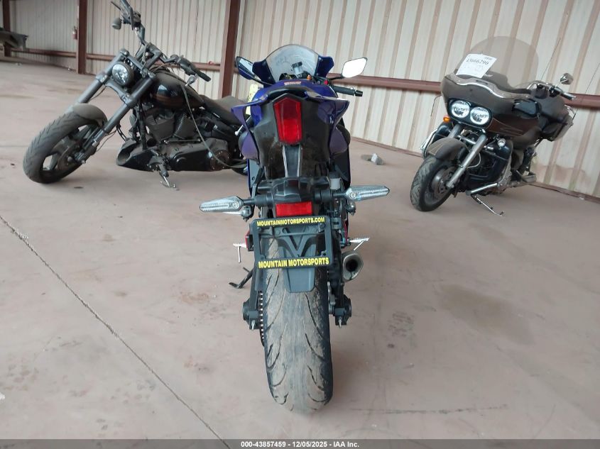 2025 Yamaha Yzfr7 VIN: JYARM38E7SA016959 Lot: 43857459
