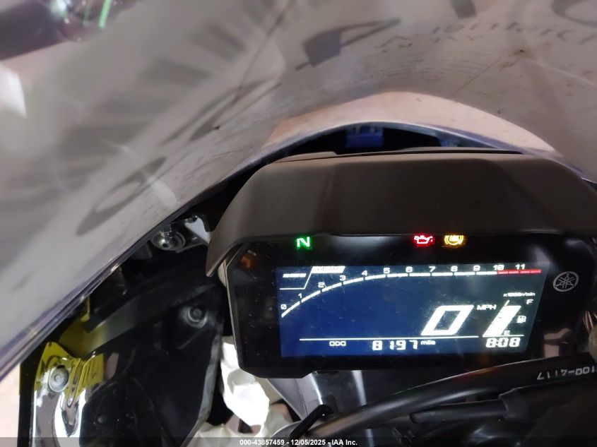 2025 Yamaha Yzfr7 VIN: JYARM38E7SA016959 Lot: 43857459