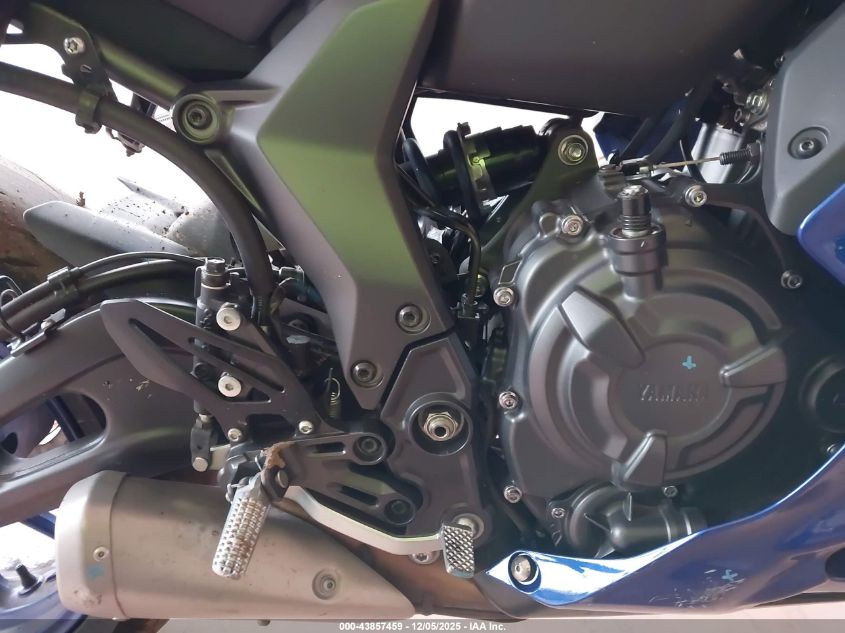 2025 Yamaha Yzfr7 VIN: JYARM38E7SA016959 Lot: 43857459