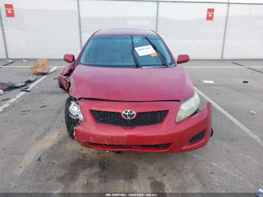 2009 Toyota Corolla Le VIN: JTDBL40E099083103 Lot: 43857464