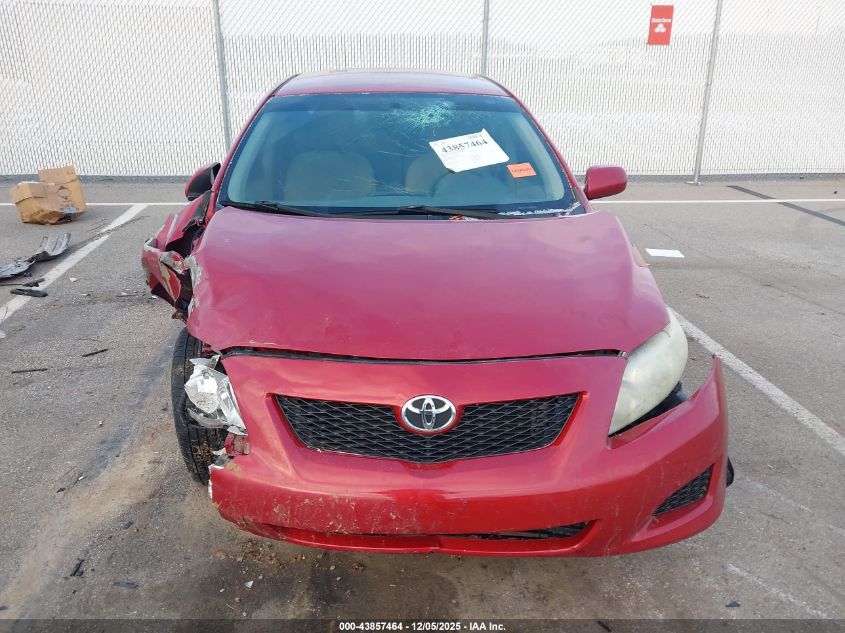 2009 Toyota Corolla Le VIN: JTDBL40E099083103 Lot: 43857464