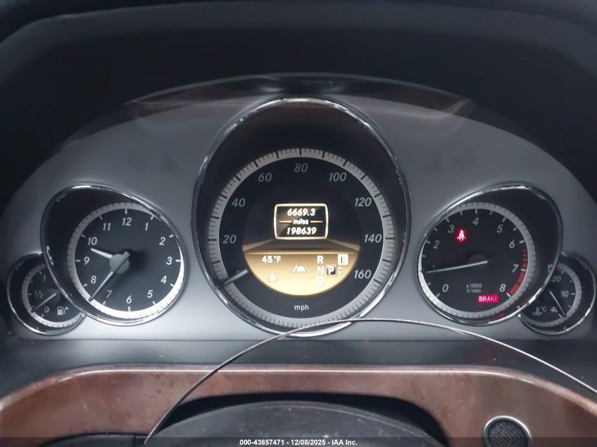 2012 Mercedes-Benz E 350 VIN: WDDHF5KB9CA526645 Lot: 43857471