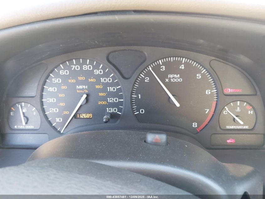 2001 Saturn Sw2 VIN: 1G8ZN82781Z27H038 Lot: 43857481