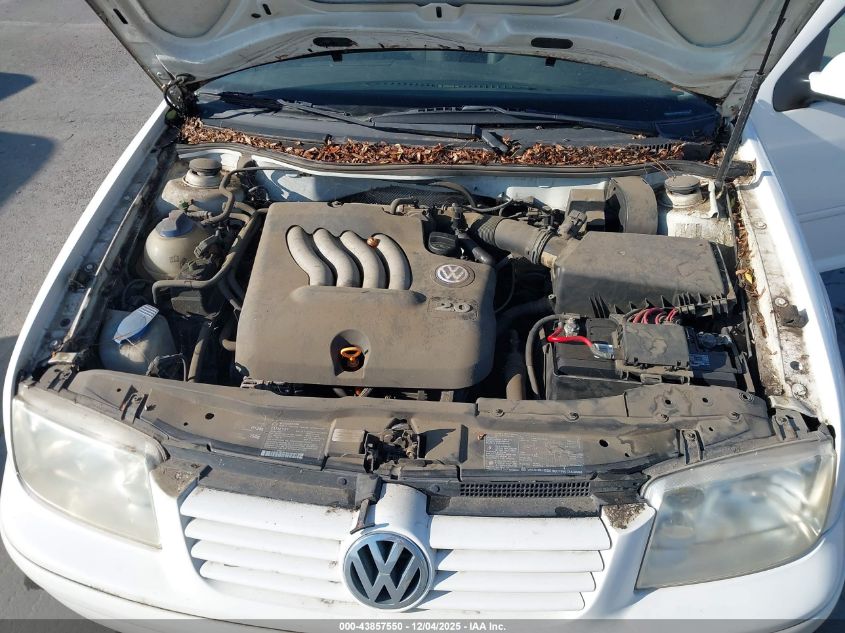 2000 Volkswagen Jetta Gl VIN: 3VWRC29M7YM194788 Lot: 43857550