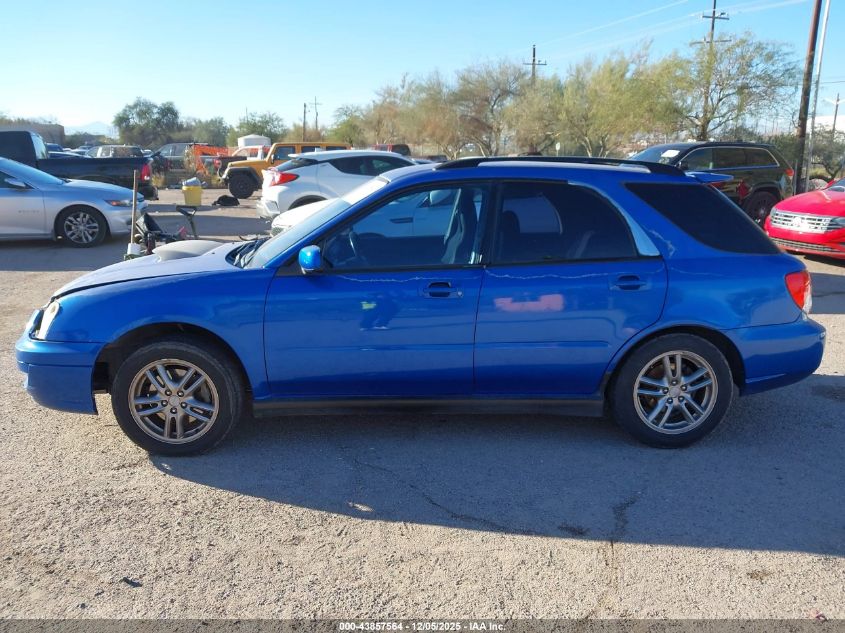 2004 Subaru Impreza Wrx VIN: JF1GG29694G806564 Lot: 43857564