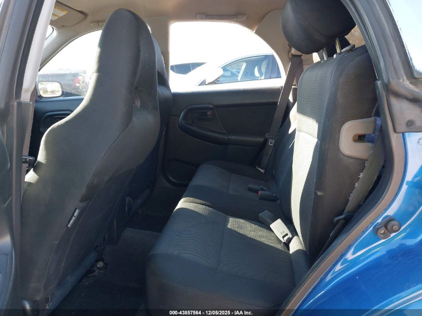 2004 Subaru Impreza Wrx VIN: JF1GG29694G806564 Lot: 43857564