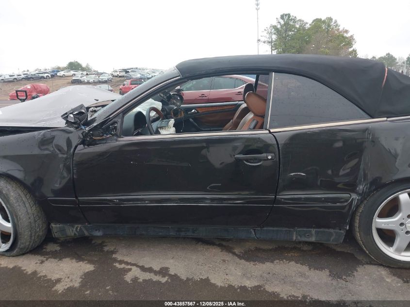 2003 Mercedes-Benz Clk 430 VIN: WDBLK70GX3T141575 Lot: 43857567