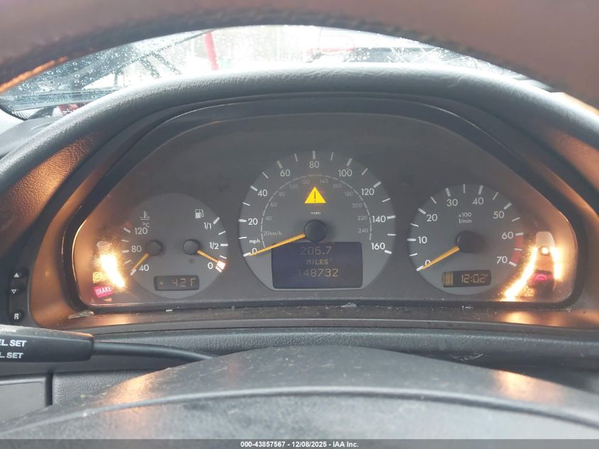 2003 Mercedes-Benz Clk 430 VIN: WDBLK70GX3T141575 Lot: 43857567