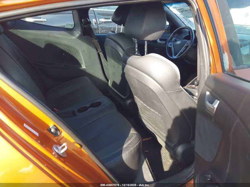 2016 Hyundai Veloster Turbo VIN: KMHTC6AE5GU292907 Lot: 43857576