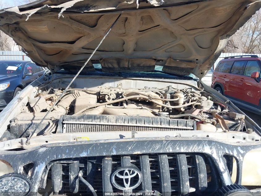 2001 Toyota Tacoma Base V6 VIN: 5TEHN72N81Z867492 Lot: 43857593