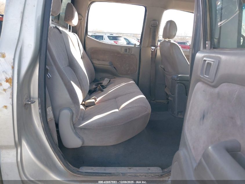 2001 Toyota Tacoma Base V6 VIN: 5TEHN72N81Z867492 Lot: 43857593