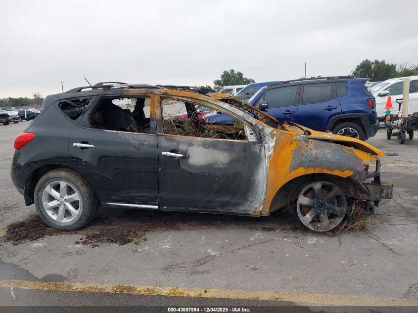 2009 Nissan Murano Sl VIN: JN8AZ18U59W016183 Lot: 43857594