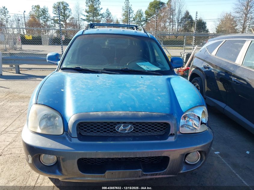 2004 Hyundai Santa Fe Gls VIN: KM8SC13D84U761048 Lot: 43857632