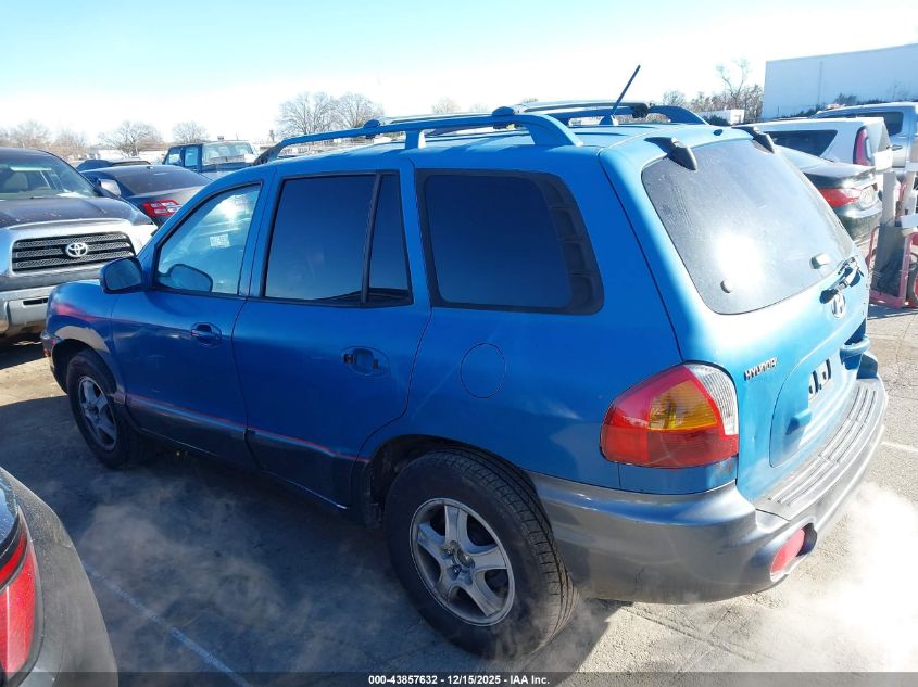 2004 Hyundai Santa Fe Gls VIN: KM8SC13D84U761048 Lot: 43857632
