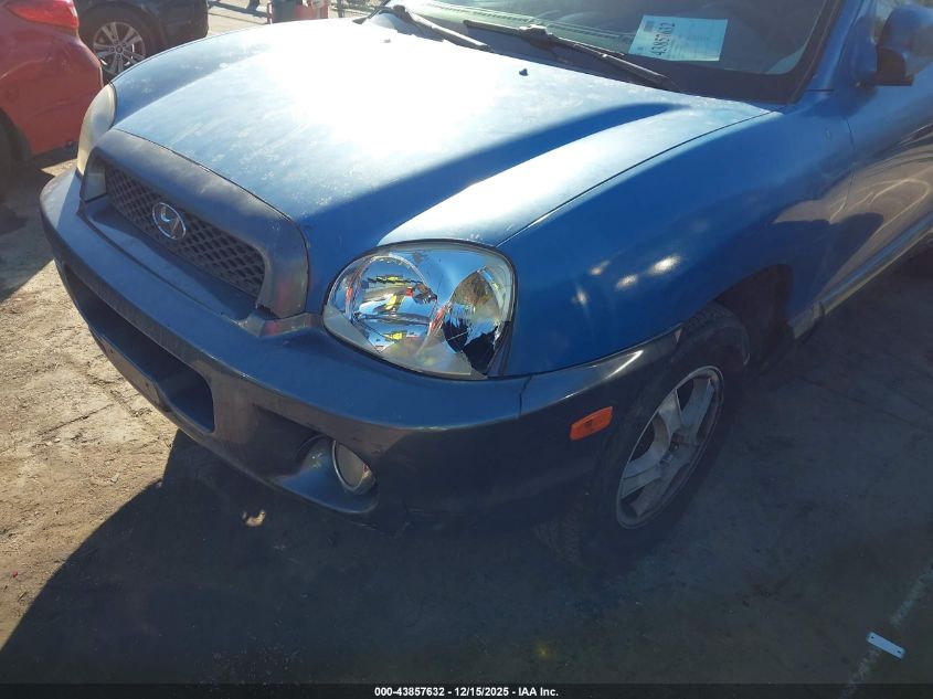 2004 Hyundai Santa Fe Gls VIN: KM8SC13D84U761048 Lot: 43857632