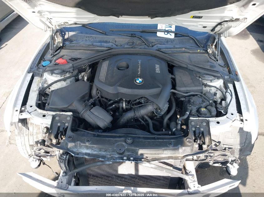 2017 BMW 430I VIN: WBA4R7C51HK895860 Lot: 43857633