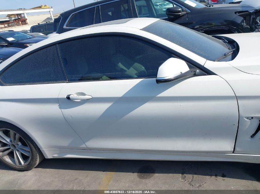 2017 BMW 430I VIN: WBA4R7C51HK895860 Lot: 43857633