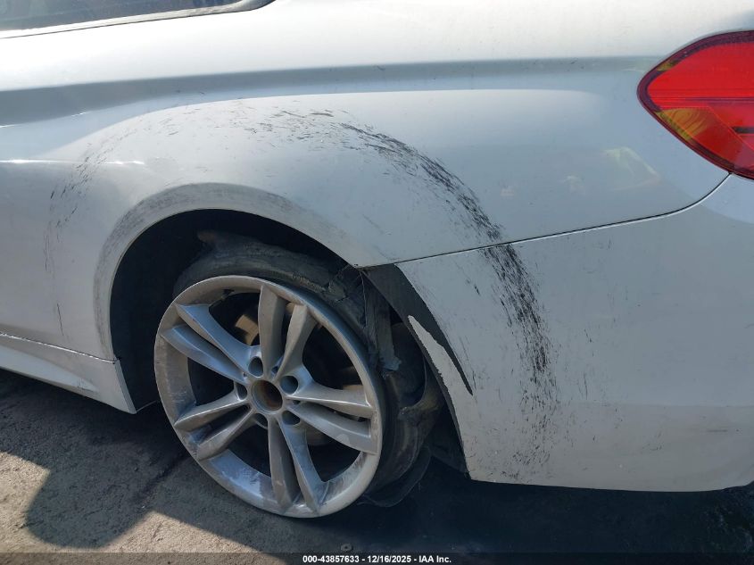 2017 BMW 430I VIN: WBA4R7C51HK895860 Lot: 43857633