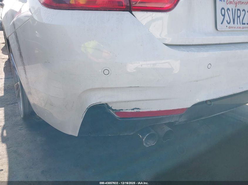 2017 BMW 430I VIN: WBA4R7C51HK895860 Lot: 43857633