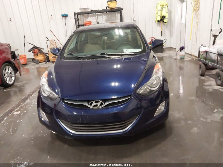 2013 Hyundai Elantra Gls VIN: 5NPDH4AE9DH329087 Lot: 43857635