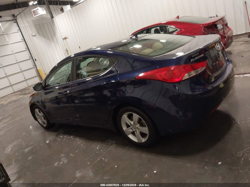 2013 Hyundai Elantra Gls VIN: 5NPDH4AE9DH329087 Lot: 43857635