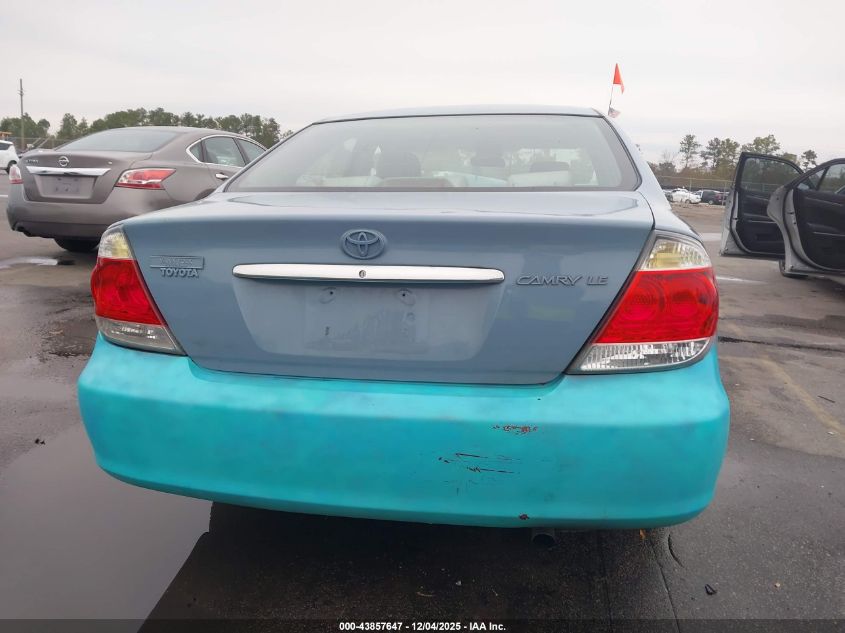 2005 Toyota Camry Le VIN: 4T1BE32K75U521836 Lot: 43857647