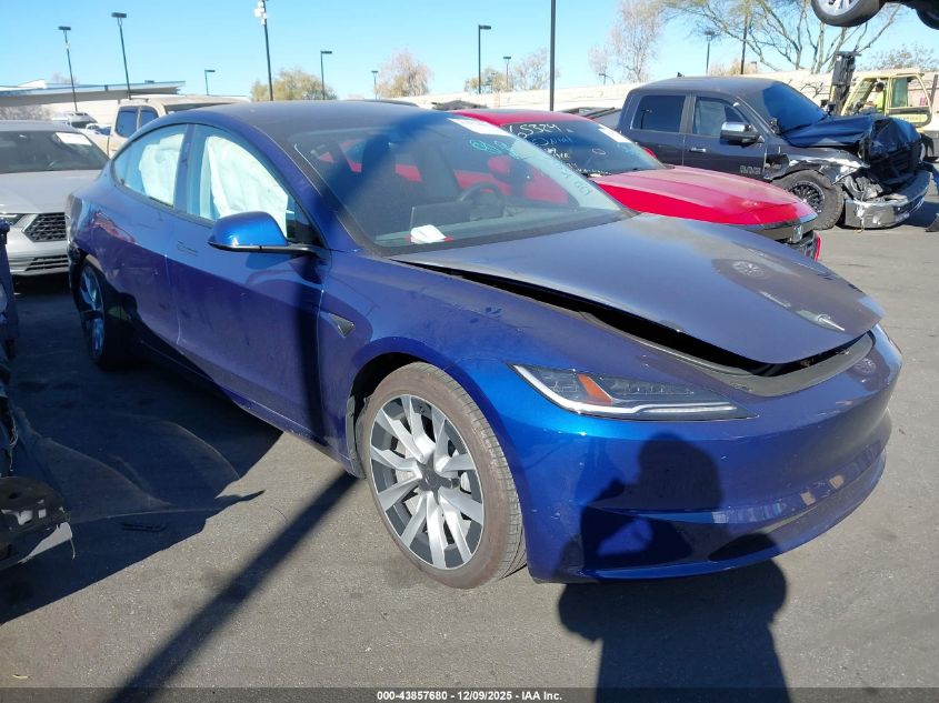 TESLA MODEL 3 LONG RANGE REAR-WHEEL DRIVE/STANDARD REAR-WHEEL DRIVE