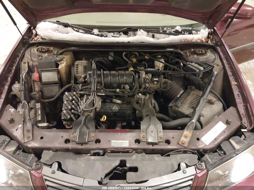 2003 Chevrolet Impala Ls VIN: 2G1WH55K039151403 Lot: 43857693