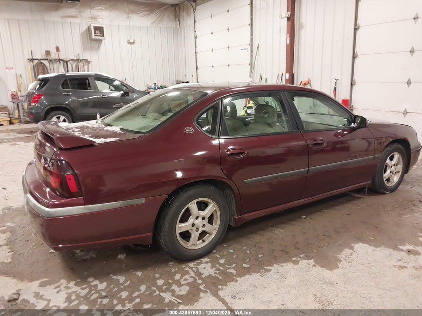 2G1WH55K039151403 2003 CHEVROLET IMPALA photo no. 4