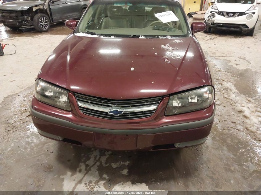 2003 Chevrolet Impala Ls VIN: 2G1WH55K039151403 Lot: 43857693